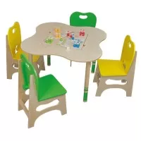 Set Play Corner cu masuta scaunele si jocuri Beleduc