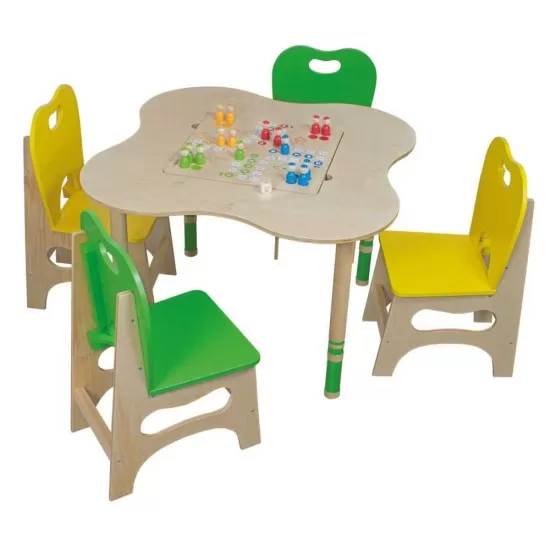 Set Play Corner cu masuta scaunele si jocuri Beleduc Set Play Corner cu masuta scaunele si jocuri Beleduc