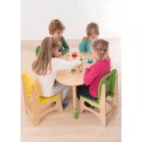 Set Play Corner cu masuta scaunele si jocuri Beleduc