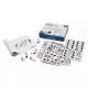 Set portativ audoadeziv cu 85 note muzicale magnetice