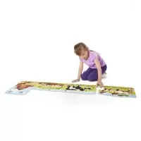 Set puzzle podea conectabile Ferma Melissa and Doug