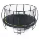 Set trambulina 488 cm cu plasa si scarita Ookee Jump Carbon Set trambulina 488 cm cu plasa si scarita Ookee Jump Carbon