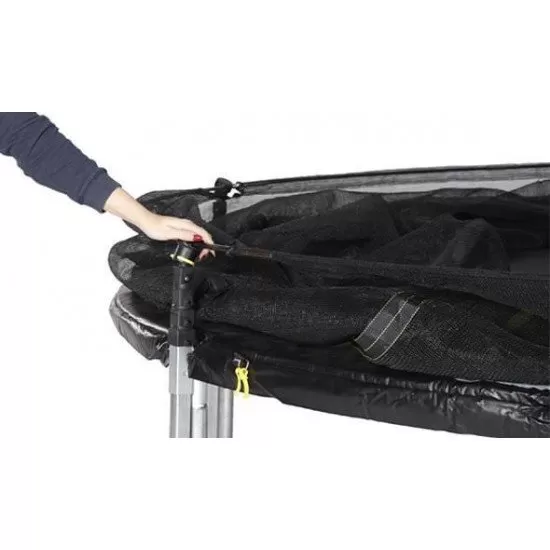 Set trambulina cu plasa de protectie telescopica 305 cm Zone II Evolution Plum