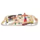 Set Trenulet din lemn cu depou Melissa and Doug Set Trenulet din lemn cu depou Melissa and Doug