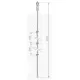 Sfoara catarat cu noduri pentru spatiile de joaca PH25 2 m - KBT Sfoara catarat cu noduri pentru spatiile de joaca PH25 2 m - KBT