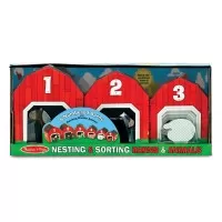 Sortator de forme Casuta cu animale Melissa and Doug