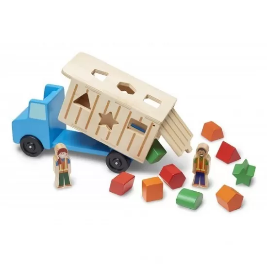 Sortator de forme Masina de curatenie - Melissa and Doug Sortator de forme Masina de curatenie - Melissa and Doug