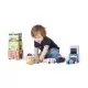 Sortator de forme Melissa and Doug - Piramida cu masinute