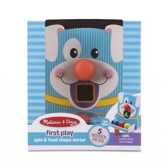 Sortator de forme Roteste si potriveste - Melissa and Doug Sortator de forme Roteste si potriveste - Melissa and Doug