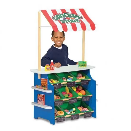 Stand de joaca din lemn Fructe si legume Stand de joaca din lemn Fructe si legume