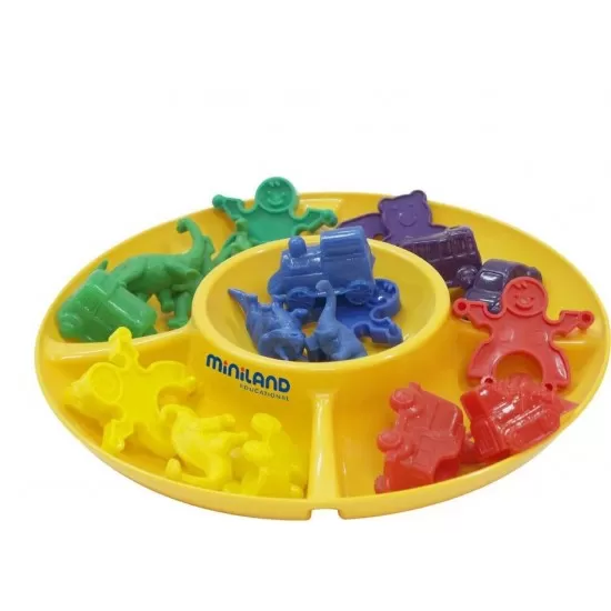 Tavite pentru clasificare - set de 4 - Miniland Tavite pentru clasificare - set de 4 - Miniland