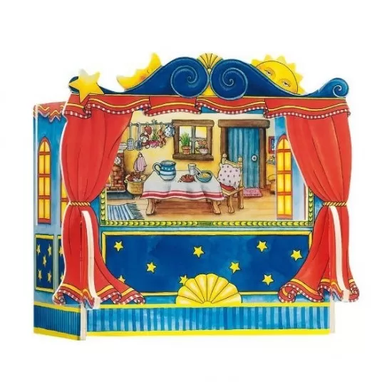 Teatru de papusi de degete Teatru de papusi de degete