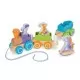 Trenulet din lemn cu animale - Melissa and Doug
