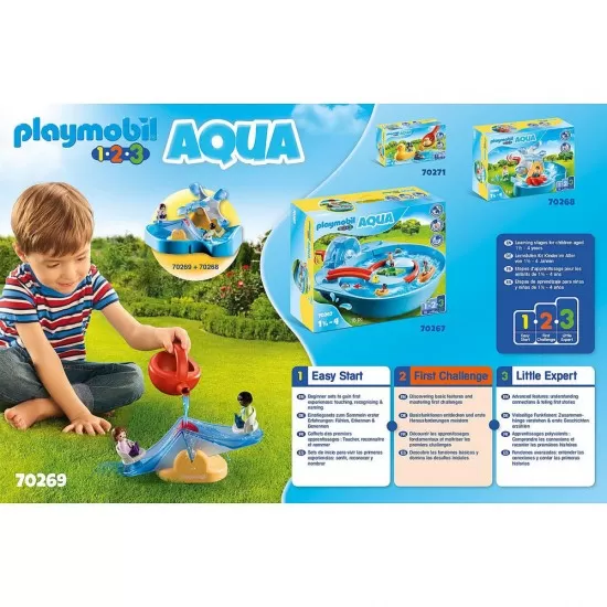 Playmobil 1.2.3 - Balansoar cu apa Playmobil 1.2.3 - Balansoar cu apa