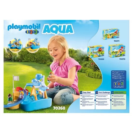 Playmobil 1.2.3 - Carusel acvatic Playmobil 1.2.3 - Carusel acvatic