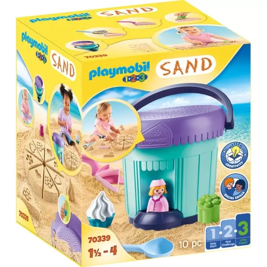 Playmobil 1.2.3 - Galetusa cu accesorii prajituri Playmobil 1.2.3 - Galetusa cu accesorii prajituri