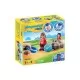 Playmobil 1.2.3 - Mama si fetita cu masinuta catel Playmobil 1.2.3 - Mama si fetita cu masinuta catel