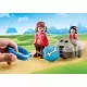 Playmobil 1.2.3 - Mama si fetita cu masinuta catel Playmobil 1.2.3 - Mama si fetita cu masinuta catel