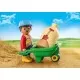 Playmobil 1.2.3 - Muncitor cu roaba Playmobil 1.2.3 - Muncitor cu roaba