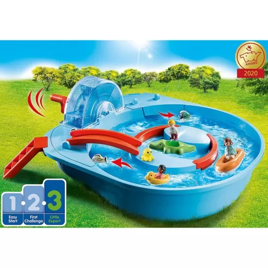 Playmobil 1.2.3 - Parc acvatic Playmobil 1.2.3 - Parc acvatic