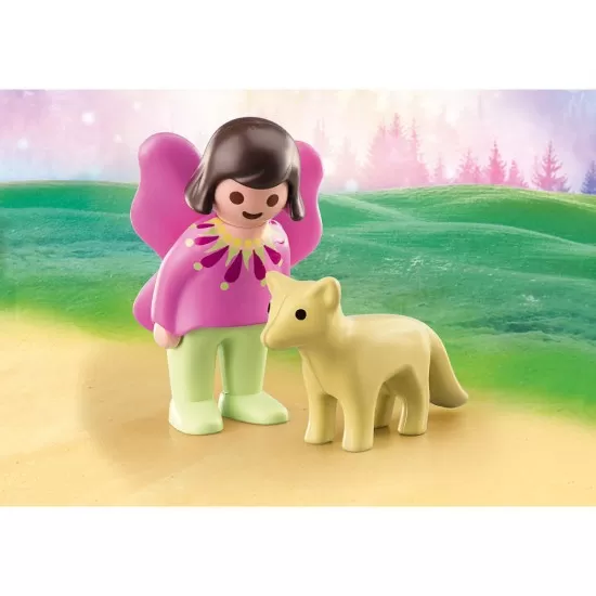 Playmobil 1.2.3 - Zana cu vulpe Playmobil 1.2.3 - Zana cu vulpe