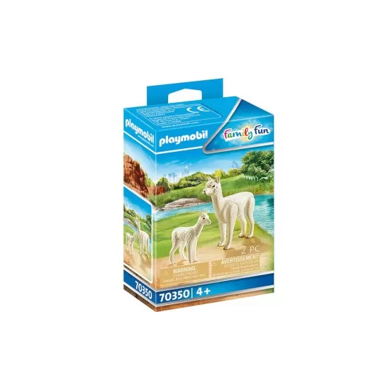 Set figurine alpaca cu pui Playmobil Family Fun Set figurine alpaca cu pui Playmobil Family Fun