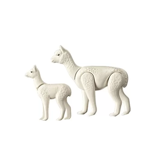 Set figurine alpaca cu pui Playmobil Family Fun Set figurine alpaca cu pui Playmobil Family Fun