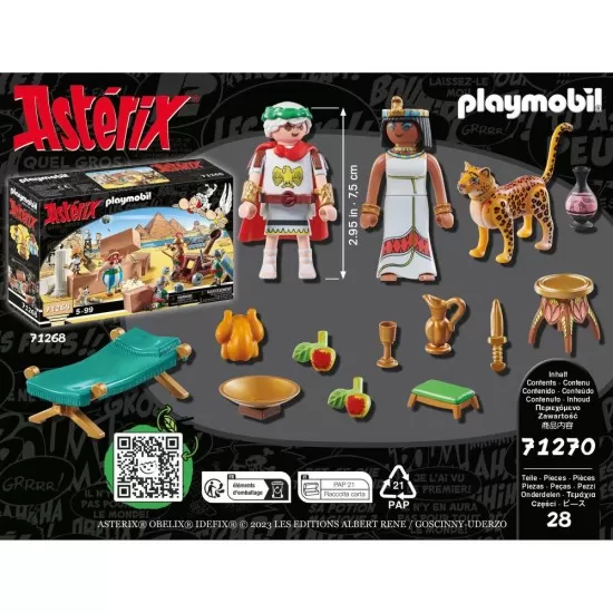 Playmobil Asterix - Cezar si Cleopatra Playmobil Asterix - Cezar si Cleopatra