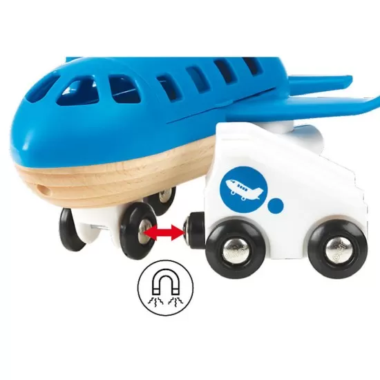 Avion de jucarie cu trei locuri BRIO Avion de jucarie cu trei locuri BRIO