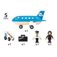 Avion de jucarie cu trei locuri BRIO