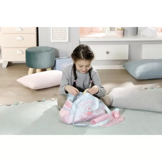 Geanta schimb scutece pentru papusa Baby Annabell Geanta schimb scutece pentru papusa Baby Annabell