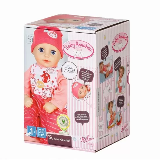 Prima mea papusa 30 cm Baby Annabell Prima mea papusa 30 cm Baby Annabell