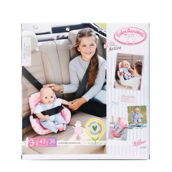 Scaun auto pentru papusa Baby Annabell Scaun auto pentru papusa Baby Annabell