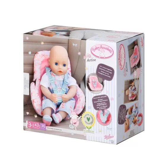 Scaun auto pentru papusa Baby Annabell Scaun auto pentru papusa Baby Annabell