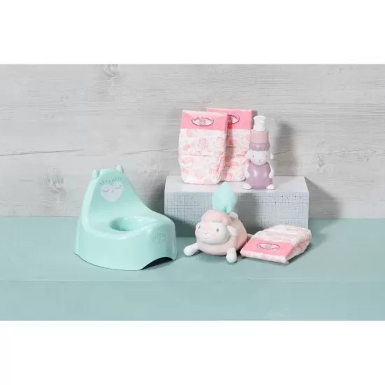 Set olita si accesorii baie pentru papusa Baby Annabell Set olita si accesorii baie pentru papusa Baby Annabell