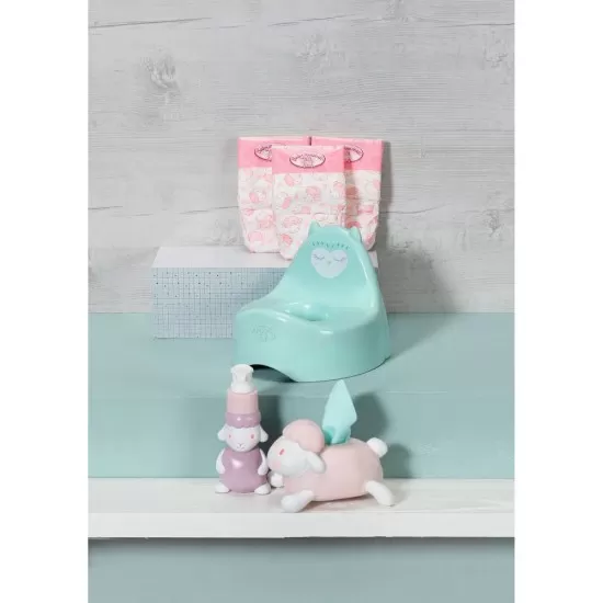 Set olita si accesorii baie pentru papusa Baby Annabell Set olita si accesorii baie pentru papusa Baby Annabell