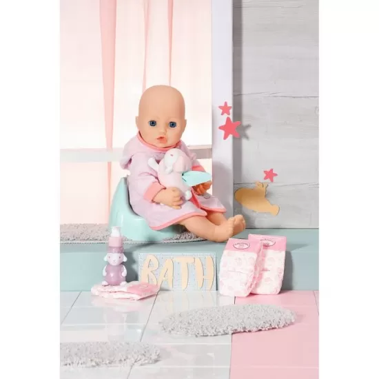 Set olita si accesorii baie pentru papusa Baby Annabell Set olita si accesorii baie pentru papusa Baby Annabell