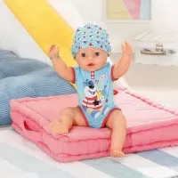 Bebelus baiat Baby Born cu suzeta magica 43 cm 