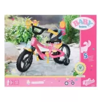 Bicicleta cu lumini si claxon pentru papusa Baby Born