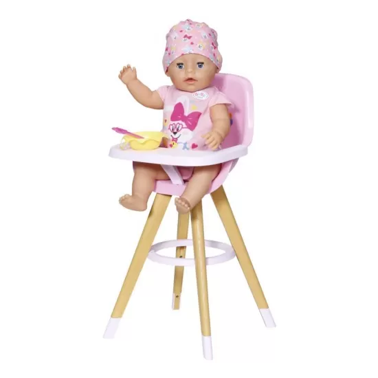 Scaun inalt pentru papusi Baby Born Scaun inalt pentru papusi Baby Born