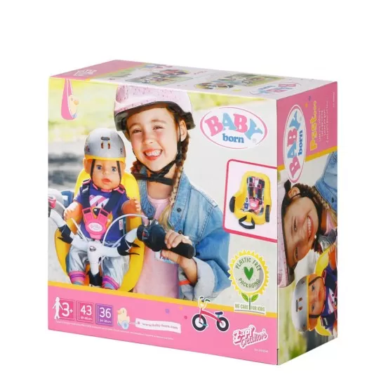 Scaunel de bicicleta pentru papusa Baby Born 43 cm Scaunel de bicicleta pentru papusa Baby Born 43 cm