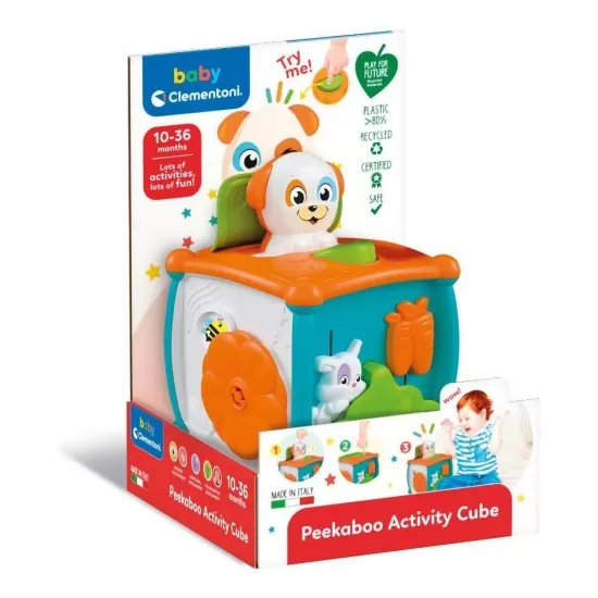 Cub cu activitati Baby Clementoni Cub cu activitati Baby Clementoni