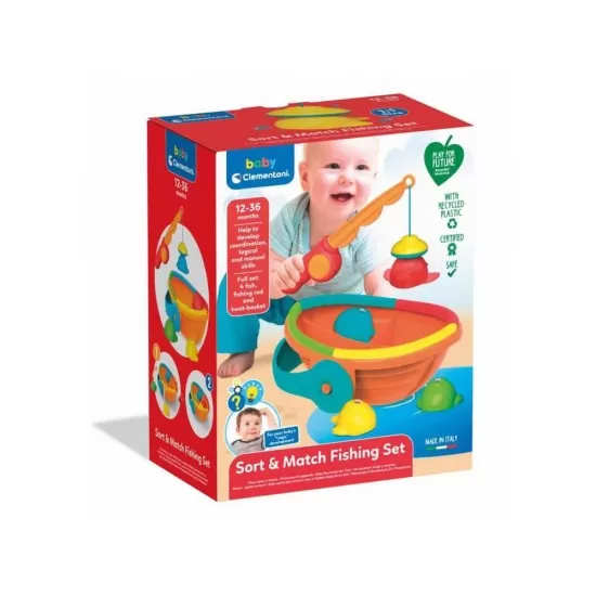 Set de joaca logic Baby Clementoni - La pescuit Set de joaca logic Baby Clementoni - La pescuit