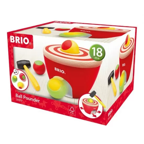 Jucarie cu ciocanel si bile Brio Jucarie cu ciocanel si bile Brio