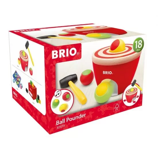 Jucarie cu ciocanel si bile Brio Jucarie cu ciocanel si bile Brio
