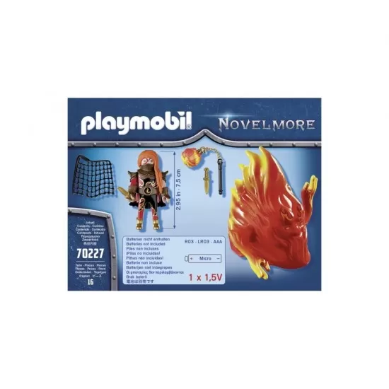 Playmobil Novelmore - Bandit Burnham si Spiritul Focului Playmobil Novelmore - Bandit Burnham si Spiritul Focului