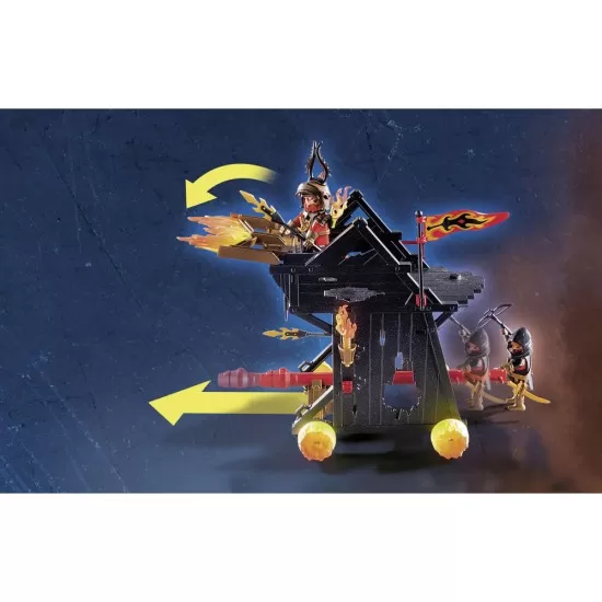 Playmobil Novelmore - Banditi Burnham si berbec de foc