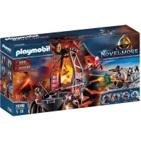 Playmobil Novelmore - Banditii Burnham si mina de lava