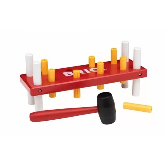 Jucarie bebe Brio - Banc de lucru rosu Jucarie bebe Brio - Banc de lucru rosu