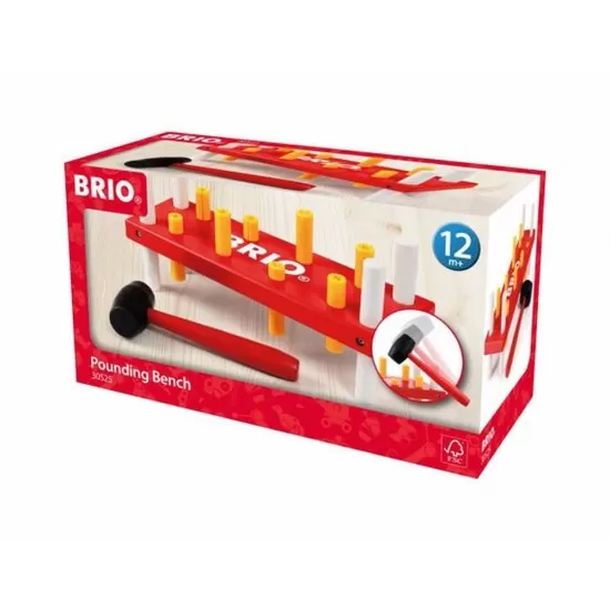 Jucarie bebe Brio - Banc de lucru rosu Jucarie bebe Brio - Banc de lucru rosu